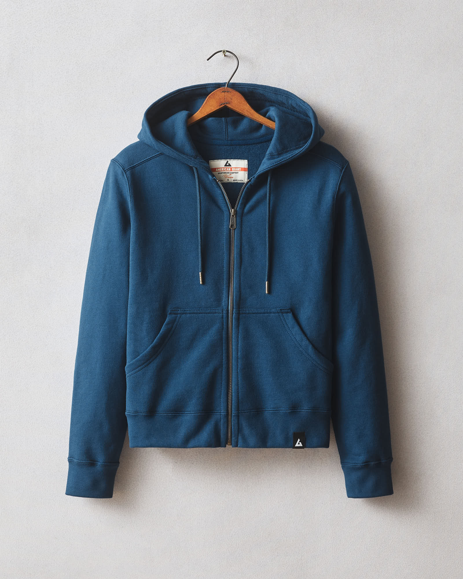 Women's Relaxed Classic Full Zip - Eclipse Blue